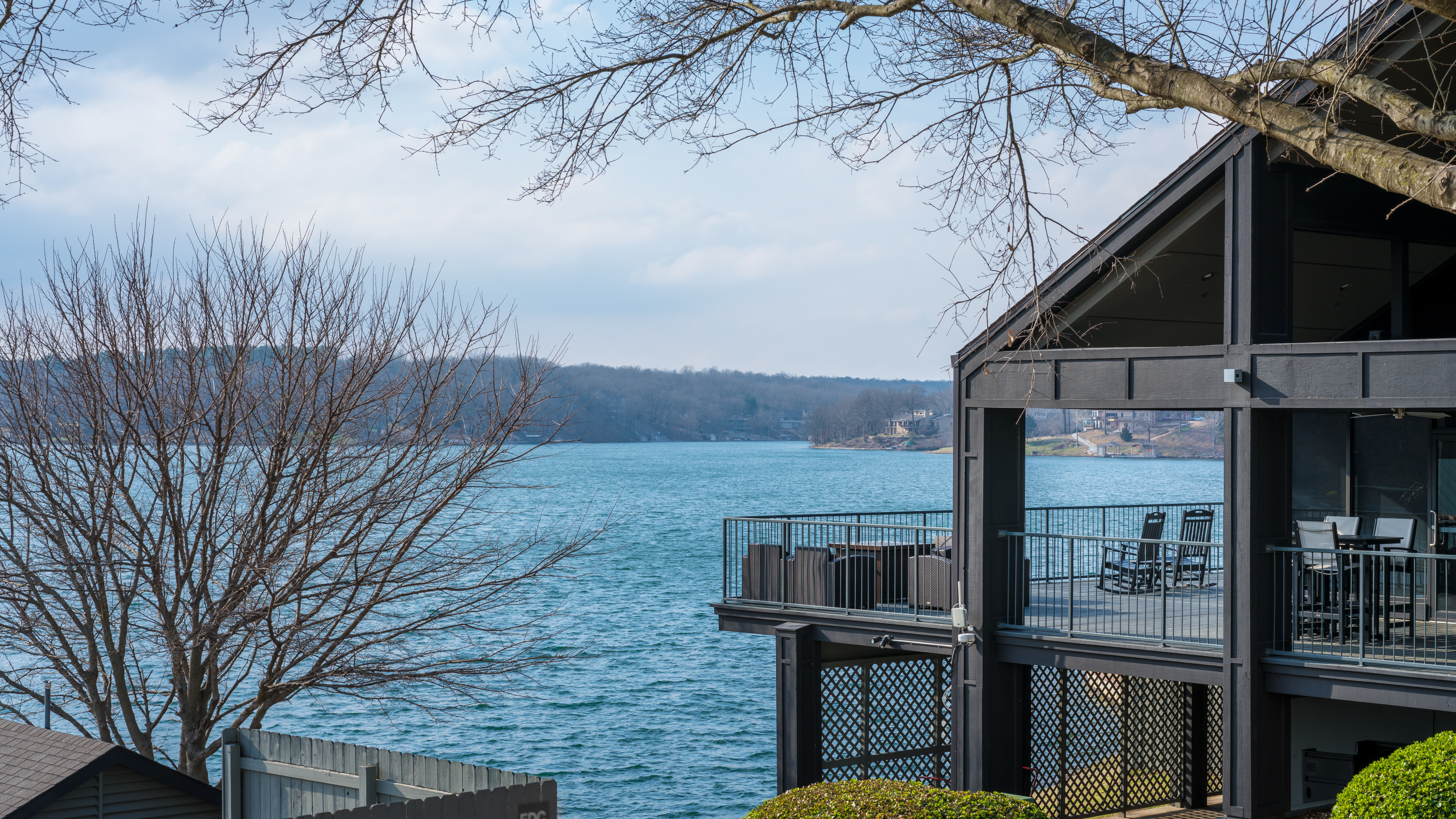 Lake-front house in the Ozarks